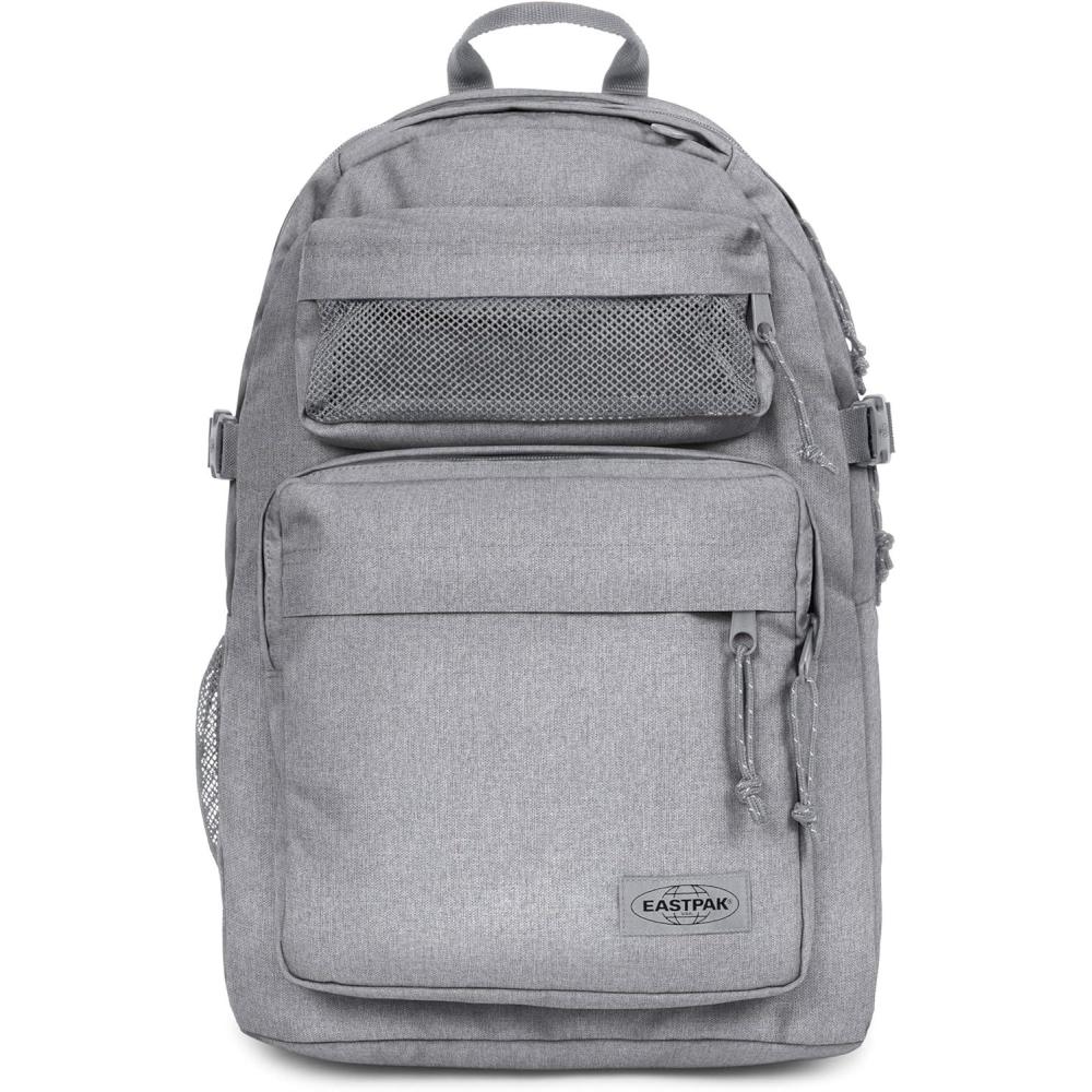 imageEASTPAK Double Pro  32L Performance Backpack with 16quot Laptop Sleeve Dual Compartments Security Pocket Bottle Holder ampamp Organizer Sunday Grey