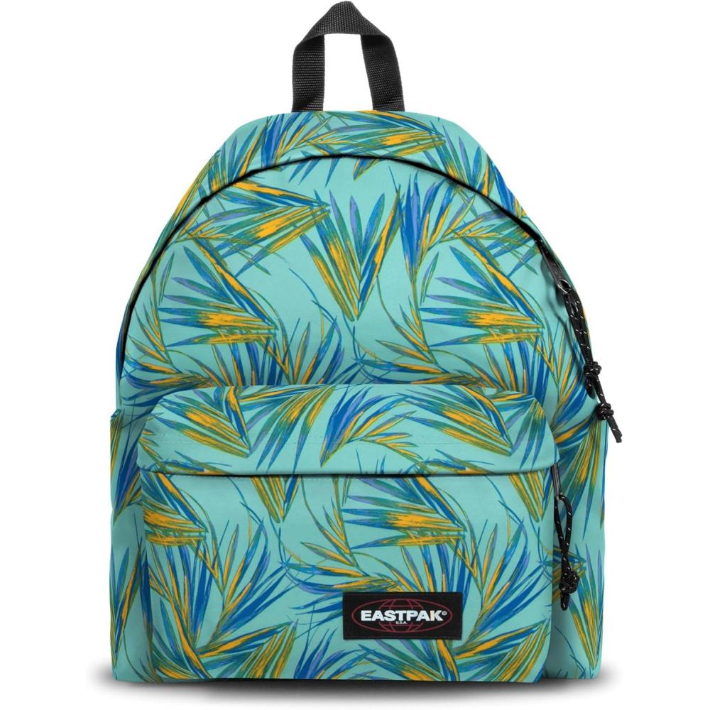 imageEASTPAK Padded PakR  24L Iconic Backpack with Front Pocket WaterResistant Fabric Vegan Materials ampamp Adjustable Straps Checker Wine BurgundyBrize Palm Aqua