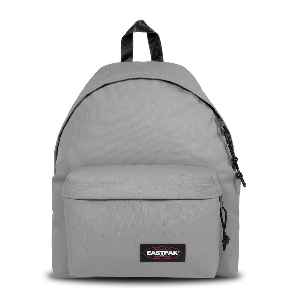 imageEASTPAK Padded PakR  24L Iconic Backpack with Front Pocket WaterResistant Fabric Vegan Materials ampamp Adjustable Straps Checker Wine BurgundyPebble Grey