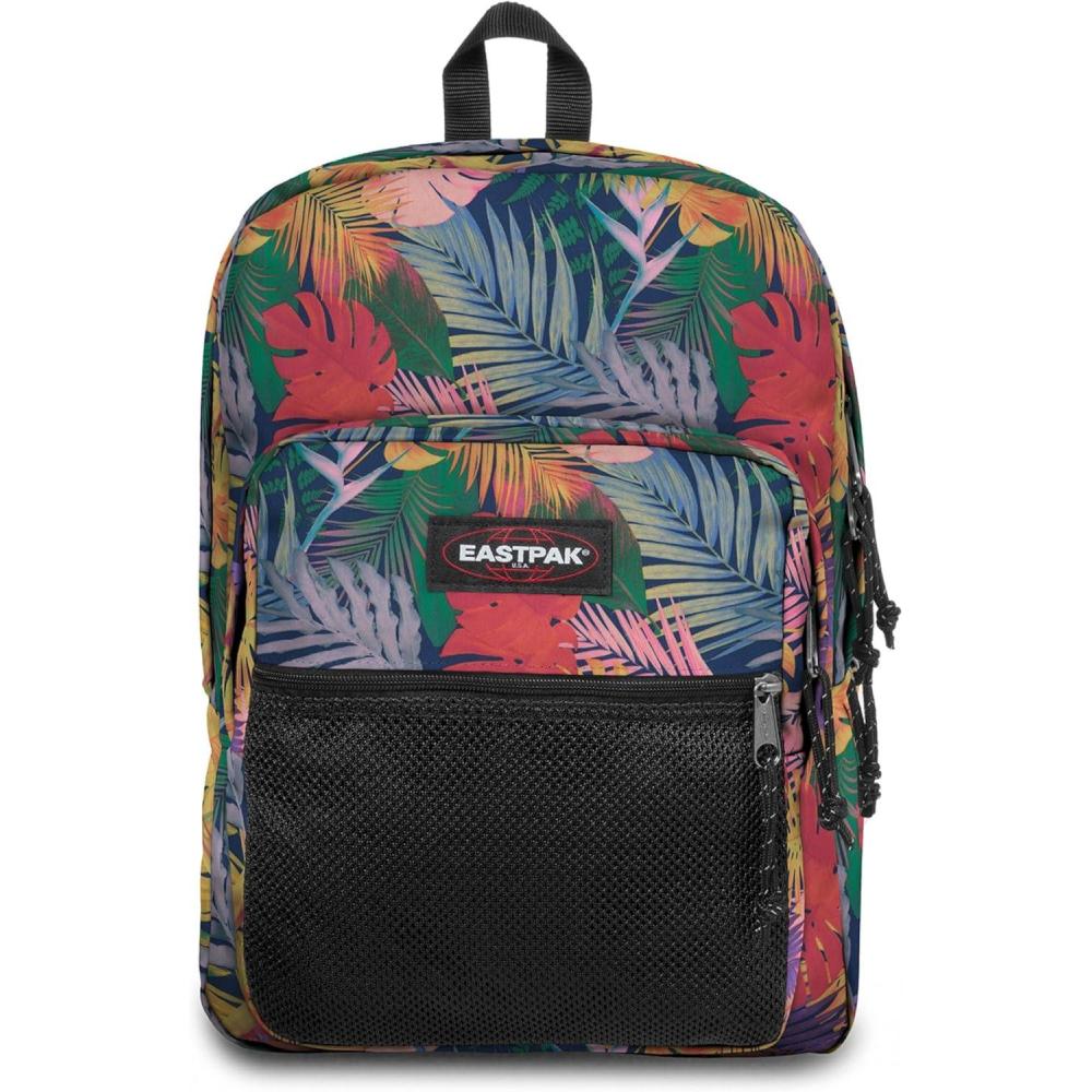 imageEASTPAK Pinnacle  38L Everyday Backpack with Dual Compartments Organizer Front Pocket Quilted Back Panel ampamp Shaped Shoulder Straps BlackBrize Retro Navy