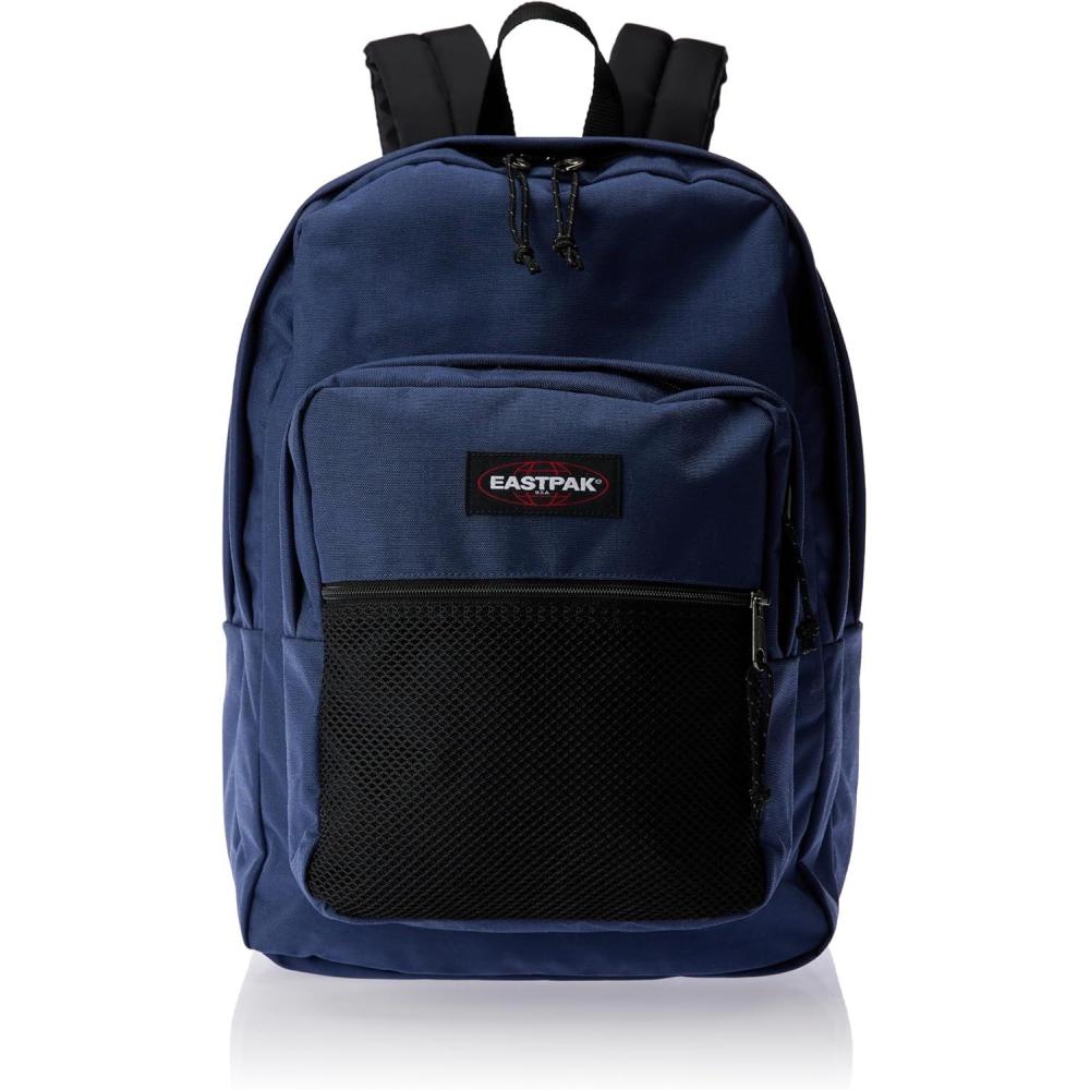 imageEASTPAK Pinnacle  38L Everyday Backpack with Dual Compartments Organizer Front Pocket Quilted Back Panel ampamp Shaped Shoulder Straps BlackNavy