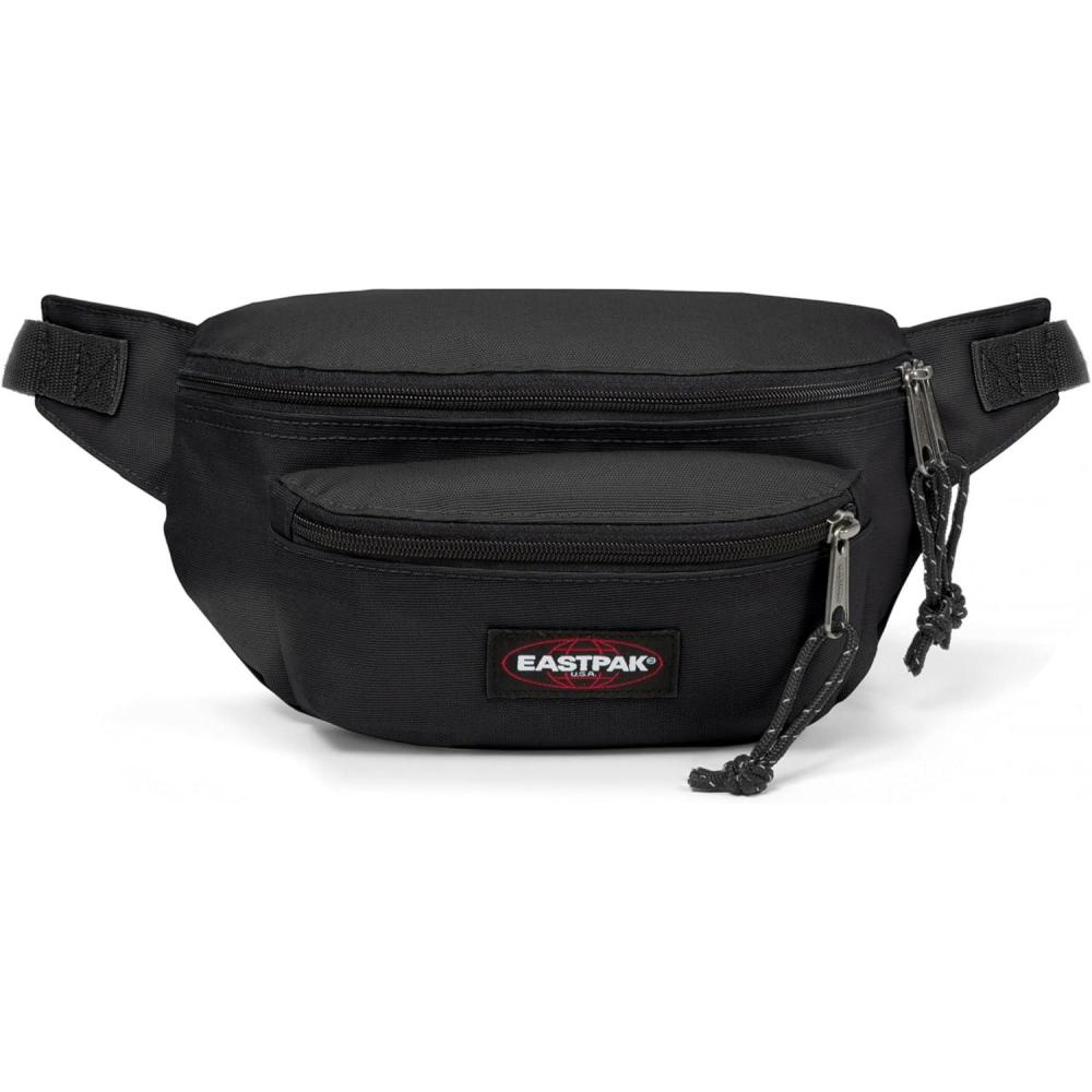 imageEastpak Doggy Bag  3L Waistpack with Front ampamp Back Zip Pockets Adjustable Belt Lightweight ampamp VeganFriendly Ultra MarineBlack