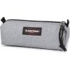 EASTPAK Benchmark Single Pencil Case – Water-Resistant Polyester, Zipper Compartment, Lightweight & Durable, Sunday Grey(Sunday Grey)