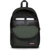 EASTPAK Out Of Office – 31L Backpack with Dual Compartments, 16” Laptop Sleeve, Security Pocket, Bottle Holder & Air Mesh Straps, Black Denim(Crafty Moss)
