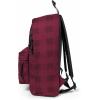 EASTPAK Out Of Office – 31L Backpack with Dual Compartments, 16” Laptop Sleeve, Security Pocket, Bottle Holder & Air Mesh Straps, Wine Burgundy(Checker Wine Burgundy/Dr Burgun)