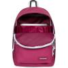 EASTPAK Out Of Office – 31L Backpack with Dual Compartments, 16” Laptop Sleeve, Security Pocket, Bottle Holder & Air Mesh Straps, Wine Burgundy(Kontrastprburg)