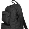 EASTPAK Padded Double – 24L Squared Backpack with Dual Front Pockets, 13” Laptop Sleeve, Bottle Holder & Padded Straps, Black Denim