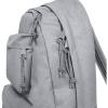 EASTPAK Padded Double – 24L Squared Backpack with Dual Front Pockets, 13” Laptop Sleeve, Bottle Holder & Padded Straps, Dark Grass(Sunday Grey)