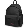EASTPAK Padded Pak’R – 24L Iconic Backpack with Front Pocket, Water-Resistant Fabric, Vegan Materials & Adjustable Straps, Checker Wine Burgundy(Black)