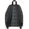 EASTPAK Padded Pak’R – 24L Iconic Backpack with Front Pocket, Water-Resistant Fabric, Vegan Materials & Adjustable Straps, Checker Wine Burgundy(Checker Dark Grey/Black)
