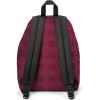 EASTPAK Padded Pak’R – 24L Iconic Backpack with Front Pocket, Water-Resistant Fabric, Vegan Materials & Adjustable Straps, Checker Wine Burgundy(Checker Wine Burgundy)