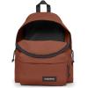 EASTPAK Padded Pak’R – 24L Iconic Backpack with Front Pocket, Water-Resistant Fabric, Vegan Materials & Adjustable Straps, Checker Wine Burgundy(Nutmeg Brown)