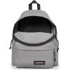 EASTPAK Padded Pak’R – 24L Iconic Backpack with Front Pocket, Water-Resistant Fabric, Vegan Materials & Adjustable Straps, Checker Wine Burgundy(Pebble Grey)