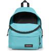 EASTPAK Padded Pak’R – 24L Iconic Backpack with Front Pocket, Water-Resistant Fabric, Vegan Materials & Adjustable Straps, Checker Wine Burgundy(Waterfall Blue)