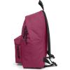 EASTPAK Padded Pak’R – 24L Iconic Backpack with Front Pocket, Water-Resistant Fabric, Vegan Materials & Adjustable Straps, Checker Wine Burgundy(Wine Burgundy)
