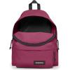 EASTPAK Padded Pak’R – 24L Iconic Backpack with Front Pocket, Water-Resistant Fabric, Vegan Materials & Adjustable Straps, Checker Wine Burgundy(Wine Burgundy)