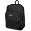 EASTPAK Pinnacle – 38L Everyday Backpack with Dual Compartments, Organizer Front Pocket, Quilted Back Panel & Shaped Shoulder Straps, Black(Black)