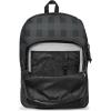 EASTPAK Pinnacle – 38L Everyday Backpack with Dual Compartments, Organizer Front Pocket, Quilted Back Panel & Shaped Shoulder Straps, Black(Checker Dark Grey/Black)