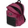 EASTPAK Pinnacle – 38L Everyday Backpack with Dual Compartments, Organizer Front Pocket, Quilted Back Panel & Shaped Shoulder Straps, Black(Wine Burgundy)