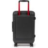 EASTPAK Resist’R Zip Cabin – 28L Hardshell Carry-On with Dual Compartments, 360° Spinner Wheels, TSA Lock & Telescopic Handle, Black(Black)