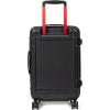 EASTPAK Resist’R Zip S – 34L Hardshell Suitcase with Dual Compartments, TSA Lock, Silent 360° Spinner Wheels & Water-Resistant Design, Black(Black)