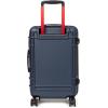 EASTPAK Resist’R Zip S – 34L Hardshell Suitcase with Dual Compartments, TSA Lock, Silent 360° Spinner Wheels & Water-Resistant Design, Black(Marine Navy)