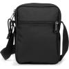EASTPAK The One – Compact Crossbody Bag with Multiple Zipped Pockets, Adjustable Strap, Everyday Utility(Black)