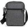 EASTPAK The One – Compact Crossbody Bag with Multiple Zipped Pockets, Adjustable Strap, Everyday Utility(Black Denim)