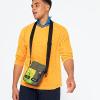 EASTPAK The One – Compact Crossbody Bag with Multiple Zipped Pockets, Adjustable Strap, Everyday Utility(Gilgamesh Yello)