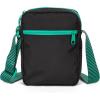EASTPAK The One – Compact Crossbody Bag with Multiple Zipped Pockets, Adjustable Strap, Everyday Utility(Kontrast Stripe Black)