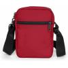 EASTPAK The One – Compact Crossbody Bag with Multiple Zipped Pockets, Adjustable Strap, Everyday Utility(Scarlet Red)