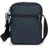 EASTPAK The One – Compact Crossbody Bag with Multiple Zipped Pockets, Adjustable Strap, Everyday Utility(Triple Denim)