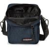 EASTPAK The One – Compact Crossbody Bag with Multiple Zipped Pockets, Adjustable Strap, Everyday Utility(Triple Denim)