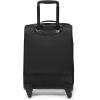 EASTPAK Trans4 S – 44L Large Wheeled Luggage with Dual Compartments, TSA Lock, 360° Spinner Wheels, and Diamond-Embossed Handle, Black(Brize Retro Navy)