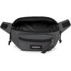 Eastpak Doggy Bag – 3L Waistpack with Front & Back Zip Pockets, Adjustable Belt, Lightweight & Vegan-Friendly, Ultra Marine(Black Denim)