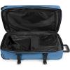 Eastpak Tranverz L – 121L Large Wheeled Luggage with Dual Compartments, TSA Lock, Compression Straps & Smooth-Wheeling System, Sunday Grey(Aviator Blue)