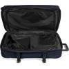 Eastpak Tranverz L – 121L Large Wheeled Luggage with Dual Compartments, TSA Lock, Compression Straps & Smooth-Wheeling System, Sunday Grey(Ultra Marine)