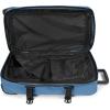 Eastpak Tranverz M – 78L Large Wheeled Luggage with Dual Compartments, TSA Lock, Compression Straps & Smooth-Wheeling System, Black(Aviator Blue)