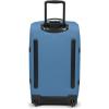 Eastpak Tranverz M – 78L Large Wheeled Luggage with Dual Compartments, TSA Lock, Compression Straps & Smooth-Wheeling System, Black(Aviator Blue)