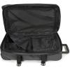 Eastpak Tranverz M – 78L Large Wheeled Luggage with Dual Compartments, TSA Lock, Compression Straps & Smooth-Wheeling System, Black(Black Denim)