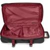 Eastpak Tranverz M – 78L Large Wheeled Luggage with Dual Compartments, TSA Lock, Compression Straps & Smooth-Wheeling System, Black(Blakoutstripred)