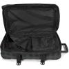 Eastpak Tranverz M – 78L Large Wheeled Luggage with Dual Compartments, TSA Lock, Compression Straps & Smooth-Wheeling System, Black(Checkered Dark Grey)