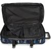 Eastpak Tranverz M – 78L Large Wheeled Luggage with Dual Compartments, TSA Lock, Compression Straps & Smooth-Wheeling System, Black(Shapes Blue)