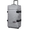 Eastpak Tranverz M – 78L Large Wheeled Luggage with Dual Compartments, TSA Lock, Compression Straps & Smooth-Wheeling System, Black(Sunday Grey)