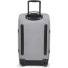 Eastpak Tranverz M – 78L Large Wheeled Luggage with Dual Compartments, TSA Lock, Compression Straps & Smooth-Wheeling System, Black(Sunday Grey)