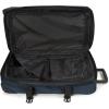 Eastpak Tranverz M – 78L Large Wheeled Luggage with Dual Compartments, TSA Lock, Compression Straps & Smooth-Wheeling System, Black(Triple Denim)