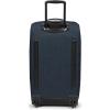 Eastpak Tranverz M – 78L Large Wheeled Luggage with Dual Compartments, TSA Lock, Compression Straps & Smooth-Wheeling System, Black(Triple Denim)