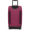 Eastpak Tranverz M – 78L Large Wheeled Luggage with Dual Compartments, TSA Lock, Compression Straps & Smooth-Wheeling System, Black(Wine Burgundy)