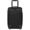 Eastpak Tranverz S – 42L Large Wheeled Luggage with Dual Compartments, TSA Lock, Compression Straps & Smooth-Wheeling System, Sunday Grey(Black)