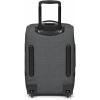 Eastpak Tranverz S – 42L Large Wheeled Luggage with Dual Compartments, TSA Lock, Compression Straps & Smooth-Wheeling System, Sunday Grey(Black Denim)